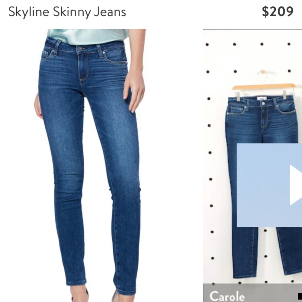 Paige Skyline Skinny Jeans